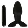 Silicone Anal Sex Butt Plug 10 Function Vibrating Tapered Adult Toy
