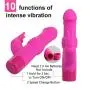Rabbit Vibrator with Bunny Ears for Clitoris Stimulation, BEING FETISH G Spot Dildo Vibrator Clit Stimulator with 10 Vibration Modes Quiet Dual Motor for Women Couples Rabbit Vibrator with Bunny Ears for Clitoris Stimulation, BEING FETISH G Spot Dildo Vibrator Clit Stimulator with 10 Vibration Modes Quiet Dual Motor for Women Couples