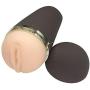 RESTART Emulational Realistic Top-level Male Masturbation Cup Penis Massager Adult Sex Toys Muti-speed Vibration Masturbator Pussy Stroker,USB Charged