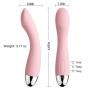 SVAKOM Wand Massager Vibrating Waterproof Multi-Speed Vibrators Sex Toys, Amy Pale Pink
