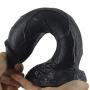 Lfcmf 10.23 Inch Waterproof Portable Wand Massage Hand-Free Real Feel PVC Massager Game Toys Lfcmf (Color : Black)