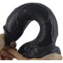 XAYPD Ultra-Realistic Large Waterproof Suction Cup Ladies Massage (Color : Black)