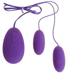 Qhufnng Silicone Egg Powerful Quiet Multispeed 20 Frequency Wireless and Travel Friendly Adult Toys for Women Portable Purple