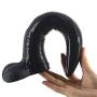 MLSice Realistic Animal Dildo Big Deer Penis Bull Novelties Sex Toys for Women Long Cock Anal Plug Anus Massage for Lesbian Gay Masturbator 10.24 Inch - Black