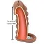 Silicone Scro-tum Stretcher Male Chá-stity Device Pê-NIS S^Leeve Delay Éjacul-ation Pê-NIS Ring Pê-NIS Cages for M^en-A