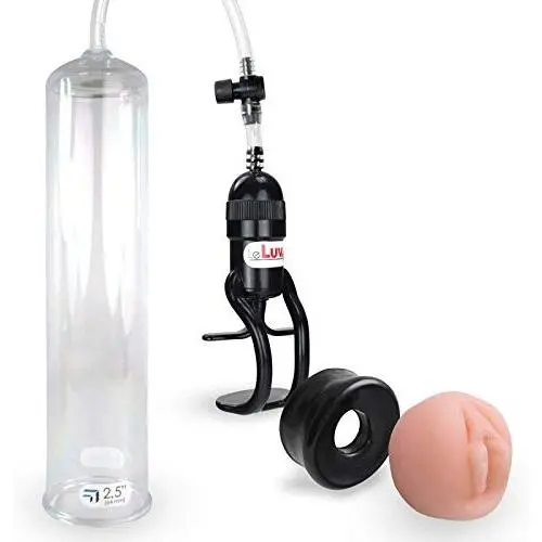 LeLuv Pump Easyop Z-Grip 12 x 2.5 Inch Natural Male Enhancement Bundle with Black Sleeve and Realistic Silicone Donut LeLuv Pump Easyop Z-Grip 12 x 2.5 Inch Natural Male Enhancement Bundle with Black Sleeve and Realistic Silicone Donut