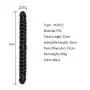 Pnongqing (12.99" Long, 1.38" Wide Huge Tools Rea.listic -Dî`ld.ɔs Ma-ss-AGER Wand Toys for Women Vi^brating Double Headed Stick Adùlt Sensual Six Toy (Color : Black)