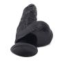 FXH 9.8 Inch Huge Ultra-Soft Stick Smooth Bendable Double Layer Rod for Women Men