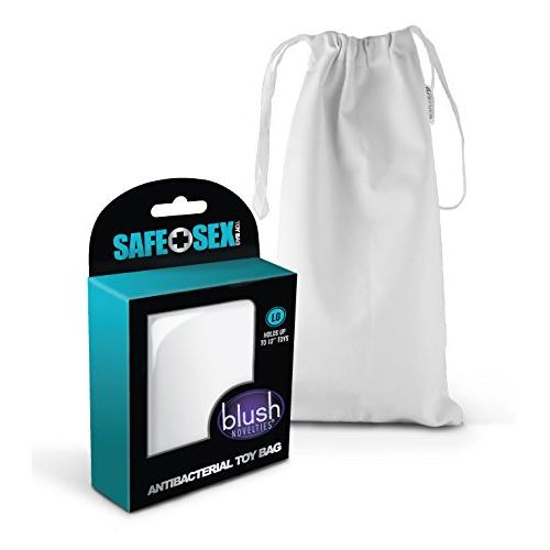 Blush Novelties Safe Sex - Antibacterial Toy Bag - Travel Bags (Large) Blush Novelties Safe Sex - Antibacterial Toy Bag - Travel Bags (Large)