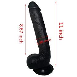 Štráp-oň  Dǒngs 11 Inch Huge Personal Relax Massage Wand Detachable Strâplěss Hârněss Women Massage Toy Štráp-oň Dǐldǒღ