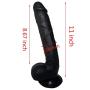 Štráp-oň  Dǒngs 11 Inch Huge Personal Relax Massage Wand Detachable Strâplěss Hârněss Women Massage Toy Štráp-oň Dǐldǒღ