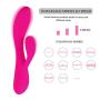 Portable Cordless Silicone Stick Massage Tool, Deep Muscle Tissue Muscle Fascia Release Pressure - Relieve Muscle Pain - The Best Assistant to Reduce Stress (Pink)