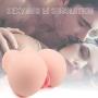 Male masturbator - Feelingirl Increase 3D Soft Sex Doll Realistic Silicone Sex Toy Ass with Vaginal and Anal Adult Product 2 Hole for Men Masturbation (3.5kg, 20X22.5X14cm)