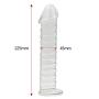 Huge Double-Ended Body Safe Crystal Glass Rod