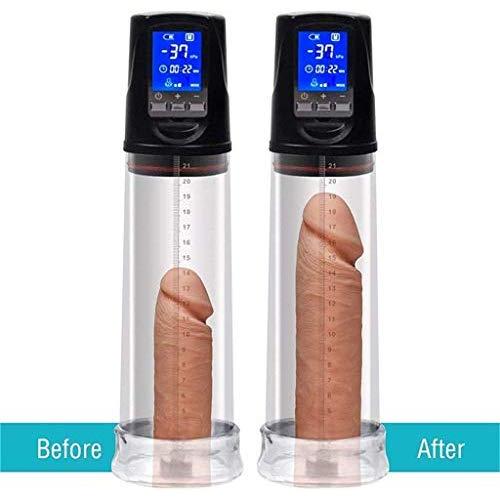 Wushuangyu Male Enlarge Massager-P-ěnìs Pump Automatic Vacuum Suction,Ví-brĀtor Automatic P-ěnìs Enlarger Enhancement, P-ěnìs Extender Men - Vibrant Toy