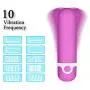 Bullet Vibrator, Wand Massager Powerful for Women Couple with 10 Modes Waterproof Rechareable, Purple Adult Toys Bullet Vibrator, Wand Massager Powerful for Women Couple with 10 Modes Waterproof Rechareable, Purple Adult Toys