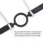 RYOZOCH SM Ball Gag Silicone with Chained Nipple Clamps O Ring Open Mouth Gag Adjustable Strap Bondage Harness Restraints RYOZOCH SM Ball Gag Silicone with Chained Nipple Clamps O Ring Open Mouth Gag Adjustable Strap Bondage Harness Restraints