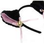 Black Cat Fox Cosplay Costume Kitten Plush Tail Ears Headband Collar Paws Gloves Lolita Anime Gothic Set