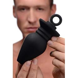 Master Series Plunged Silicone Hollow Plug with Insert