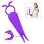 Quiet Powerful Silicone Mini Vibrator with 10 Modes for Travel, LUV-SPOT Rechargeable Sex Toys with Soft Smooth Tentacles to Clitoris Nipple Penis Stimulation Massager for Women, Men and Couples