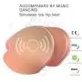 CyberSkin Male Masturbator Twerking Butt Deluxe, 3D Vibrating, Realistic Lifelike TPE Love Doll Toy Butt Full Size, Vagina Anal 2 Entry, Pussy & Backdoor Stroker, Premier Virgin Anus Love Doll