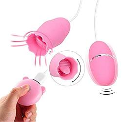 Women Adult viberant Toys 10 Frequency Licking Massage USB Rechargeable Waterproof Tongue Sucking Toy