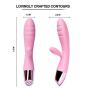 Rzoeox G Spot Vibrators Adult Sex Toys Waterproof Rechargeable Dildo Vibrators with Dual Motors 10 Vibration Modes Clitoris Vagina Stimulators Adult Sex Toy for Women