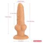 8.1 INCH Huge Long Handsfree Female Personal Massager Lifelike Big Monster Massage Wand