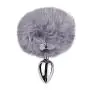 Funny Rabbit Bunny Tail Metal Device Toy Valentines Day present Bunny Anal Plug Tail (L, Gray) Funny Rabbit Bunny Tail Metal Device Toy Valentines Day present Bunny Anal Plug Tail (L, Gray)