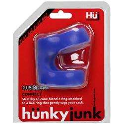 HunkyJunk Connect C-Ring and Balltugger - Colbalt Blue