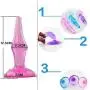 Sex Talk 3PC Realistic Dildos 7 Inch Flexible Huge Penis And Anal Waterproof Dildo Vibrator And Strong Suction Cup Sex Products for Women Sex Talk 3PC Realistic Dildos 7 Inch Flexible Huge Penis And Anal Waterproof Dildo Vibrator And Strong Suction Cup Sex Products for Women