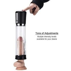 Y-NOT USB Rechargeable Automatic Male Vacuum Penis Pump Erection Enhancement Air Enlarger Extender Air Pressure Device Sex Toys for Men