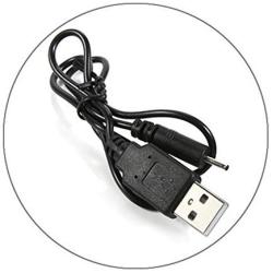 Rechargeable USB Cable for Prostate Massager with Cock Ring (USB Charging Cable)