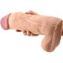 LZYAA Super Big Size Realistic Dildo, 3.15Inch Huge Penis Suction Cup Base, Adult Sex Toys Product for Female, Couple (Skin)