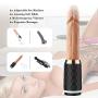 Realistic Telescopic Remote Control Suction Cup Vibrator Clitoris Vagina G-spot Stimulator with Adjustable Holder, Treediride 7 Telescopic & 7 Vibrating Modes USB Rechargeable Skin-friendly Adult Toys