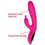 Massage Charging USB LED Portable Travel Wand Massager - Handheld Electric Muscle Relax Wireless Cordless for Body Relax, Use in Bedroom, Bathroom, Living Room, Toy