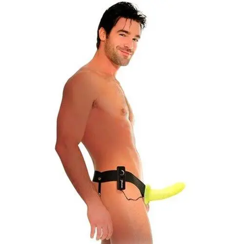 Pipedream Vibrating Glow-in-the-Dark Hollow Strap-On Pipedream Vibrating Glow-in-the-Dark Hollow Strap-On