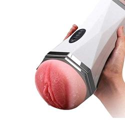 Great for Beginners Adullt Toys Pleasure, USB Male Sucker Sucking Oral Tongue Licking Deep Throat Dual Motors