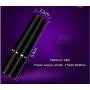 LIYUNFF Secret Portable Frequency Vǐbrǎtìǒň Lipstick Jumping E99s - Quiet Enjoy Less Than 20db - Suitable for Adult Women (Color : Black)