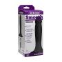 Doc Johnson Vac-U-Lock - Smooth - Silicone - 6.5 in. Long and 1.5 in. Wide - F-Machine, O-Ring Harness, and Vac-U-Lock Harness Compatible Silicone Dildo, Black