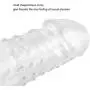 7 Inch Crystal Soft P eni s Sleeve Extender Extension Enlarger Delay Ejaculation Toy for Men h 7 Inch Crystal Soft P eni s Sleeve Extender Extension Enlarger Delay Ejaculation Toy for Men h