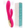 Electric Dual Motor Vibrator Light Portable Pouch Cable PC Water Resist Stress Away 10 Speed Home Parties Outdoor Stylish Convient for Shoulder Foot Massaging