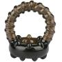 Lxmhz Mens Penis Ring Silicone Time Delay Ring Lock Fine Ring Shock Adult Sex Products Crystal Ring Physical Lock Massage Dual Lock Function Sex Toys