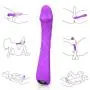 G Spot Vibrator with Fexible Shaft 9 Strong Vibration Patterns for Multiple Orgasms, PALOQUETH Waterproof Personal Dildo Vibrator for Clit Stimulation, Soft Silicone Rechargeable G Spot Vibrator with Fexible Shaft 9 Strong Vibration Patterns for Multiple Orgasms, PALOQUETH Waterproof Personal Dildo Vibrator for Clit Stimulation, Soft Silicone Rechargeable
