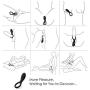 Waterproof Sleeve Lock Ring USB Rechargeable Male Pěenǐs Stimulate Training Rings Delay Time for Men