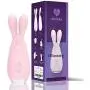 G.I Intimate iBunny Mini Massager & Rabbit Vibrator for Women | Portable & Cordless Womens Wand | Soft & Adjustable Ears with 2 Motors for Extra Stimulation | LED Lights & 9 Powerful Vibration Modes G.I Intimate iBunny Mini Massager & Rabbit Vibrator for Women | Portable & Cordless Womens Wand | Soft & Adjustable Ears with 2 Motors for Extra Stimulation | LED Lights & 9 Powerful Vibration Modes