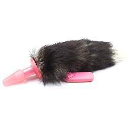 YiFeng Faux Fox Tail Anal Trainer Butt Plug Insert Stopper Back Hole Sex Massager 10