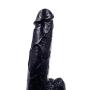 Full 7.8 Inch with Suction Cup for Women - Black - Feizhuanjiyin2.3