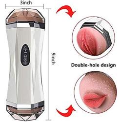 Adult Multi Modes Vibrating Full Automatic P’ôckēt P‘üsseýs Cup Massager Self Pleasure Toys