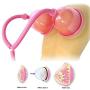 XSEXO Female Breast Pump Enlargement Enhancement Enlarge Cups (Pink)